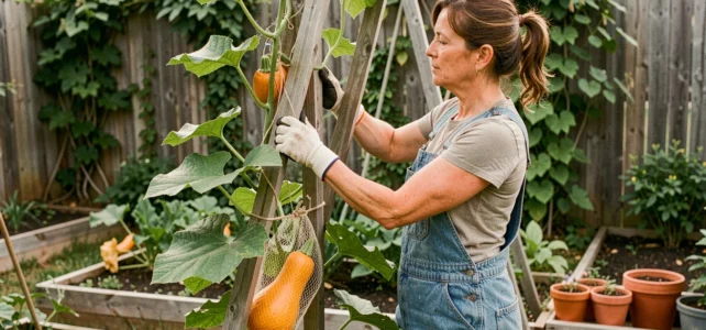 Astuces et conseils pour cultiver le butternut en hauteur dans votre jardin Astuces et conseils pour cultiver le butternut en hauteur dans votre jardin