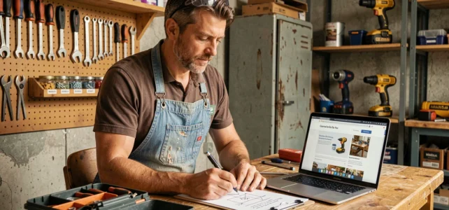 Découvrez comment organiser efficacement votre site web dédié au bricolage